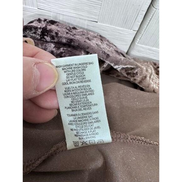 NWT!!"Simply Noelle"Brown Crushing It Velvet Blouse, Embroid.,SZ 12/14,Fairy - Picture 10 of 10